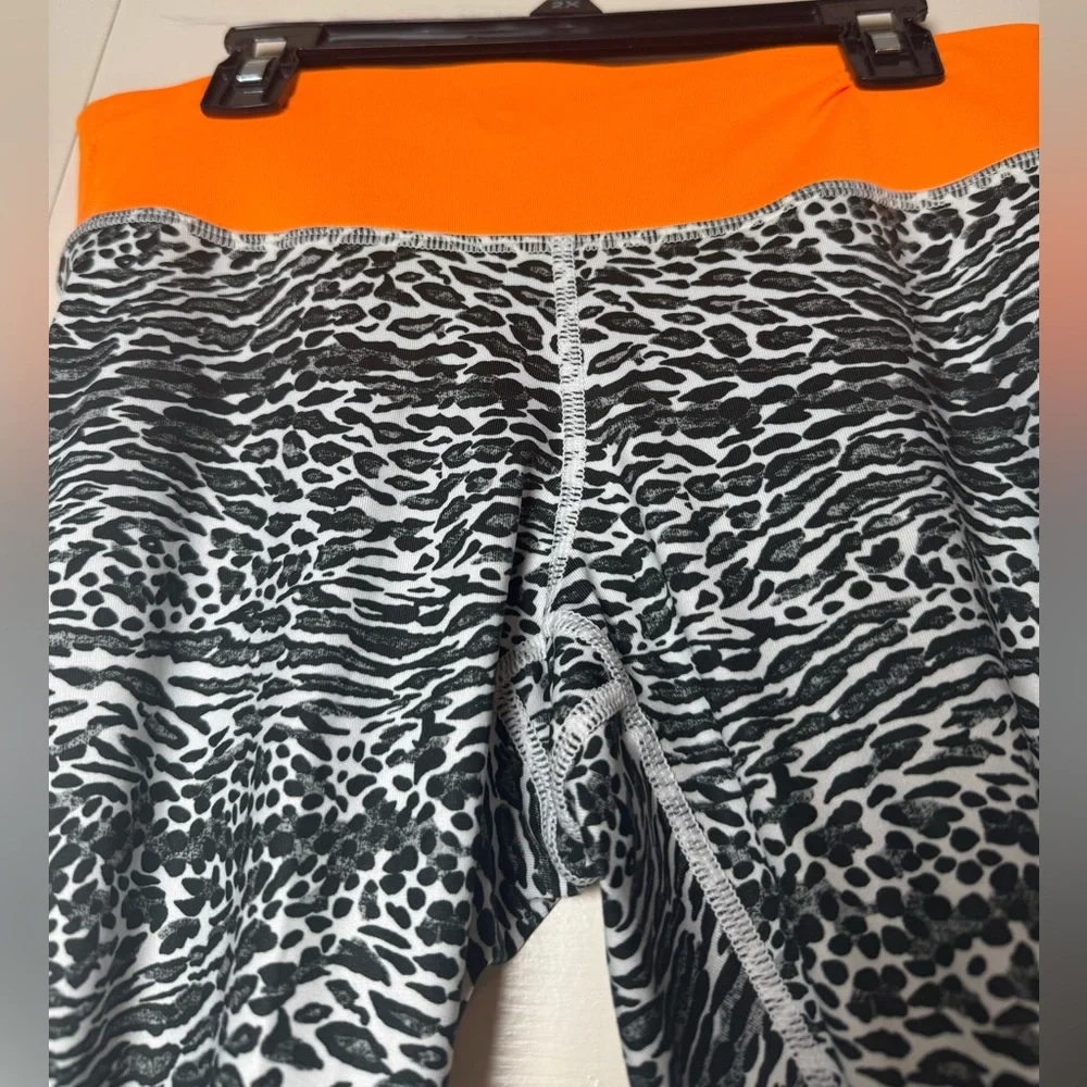 Nike Dri-FIT Racer leopard-print crop‎ running leggings